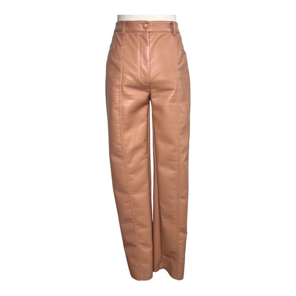 Aritzia Wilfred Rebel High Waist Vegan Leather Pants - Picture 2 of 6